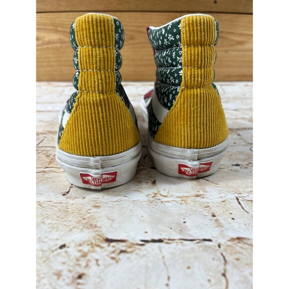 Sk8-Hi 38 DX 'OG Corduroy Floral Vans sz 8 - Picture 2 of 7